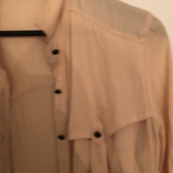 ZARA silky button shirt - Picture 4 of 8